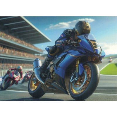Pohlednice Závodní motorka – Hledejceny.cz