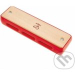 HAPE HARMONICA Foukací harmonika červená – Zboží Dáma