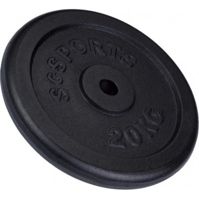 SCSports litinový 20 kg 340 mm – Hledejceny.cz