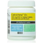 CALCICHEW D3 POR 500MG/200IU TBL MND 20 – Zboží Mobilmania