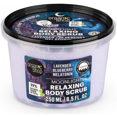 Organic Shop Sleeping tělový peeling exfoliate your worries 250 ml – Zboží Dáma