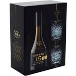 Torres brandy Reserva Privada 15y 40% 0,7 l (dárkové balení 2 sklenice) – Zboží Mobilmania