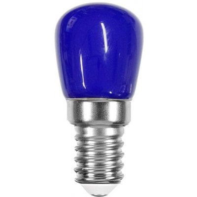 Diolamp LED mini žárovka modrá ST26 1W/230V/E14/Blue/60Lm/360°