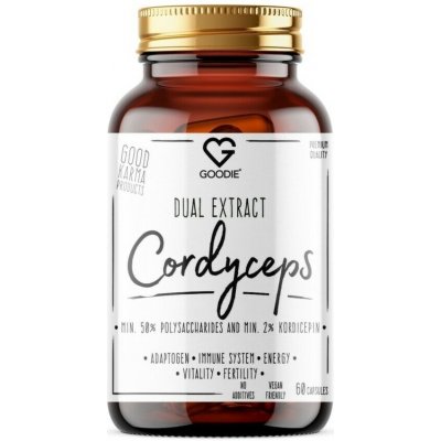 Goodie Cordyceps dual extract 60 kapslí – Hledejceny.cz