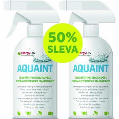 2 x AQUAINT 100% ekologická čisticí voda 500 ml – Zbozi.Blesk.cz