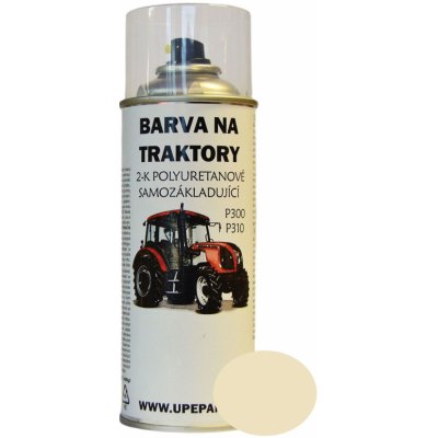 U PEPÁNKA s.r.o. barvy na traktory ve spreji 2-K 400 ml SLONOVÁ KOST lesklá