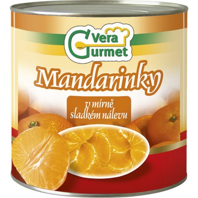Vera Gurmet Mandarinky 2650 g – Zboží Dáma