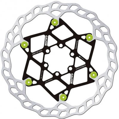 Galfer Floating Disc Wave 203 mm × 2,0 mm gold pins 203 MM × 2,0 MM 25 – Zboží Dáma