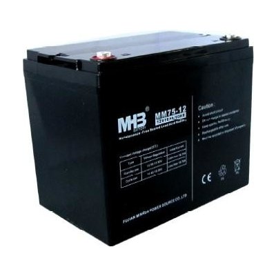 MHB MH Power battery Power VRLA GEL 12V 75Ah MNG75-12 – Zboží Mobilmania