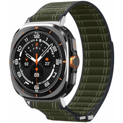 Spigen Fabric Band Hook And Loop Samsung Galaxy Watch Ultra 47mm Green AMP10147 – Hledejceny.cz