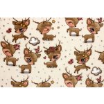 Coral fleece Soft - Dětský vzor bambi – Zboží Dáma