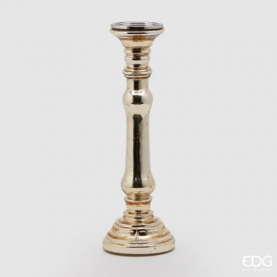 EDG Svícen ve zlaté barvě v antickém stylu výška 53 cm – Zboží Dáma