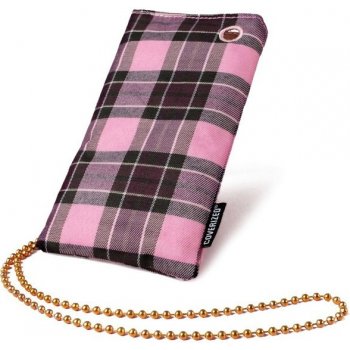 Pouzdro Coverized JACK tartan růžové