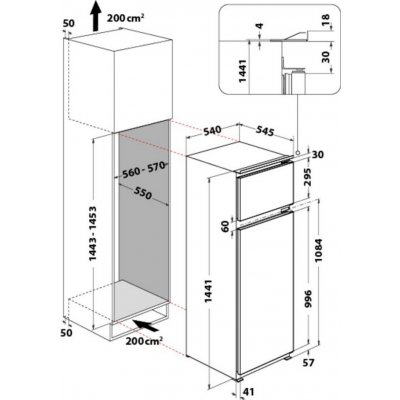 Whirlpool ART 3801 A++ – Zboží Mobilmania