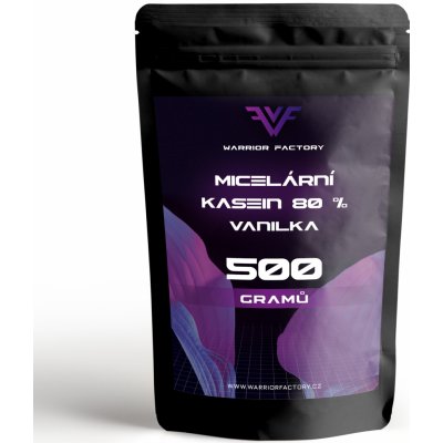 Warrior Factory MICELÁRNÍ KASEIN 80 % 500 g vanilka – Zbozi.Blesk.cz