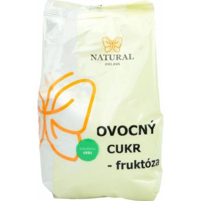 Natural Ovocný cukr krystalická fruktóza 500 g – Sleviste.cz