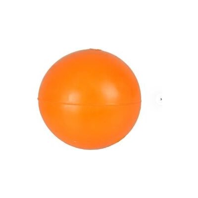 Flamingo hračka pro psa míč XL průměr 7,5 cm tvrdá guma oranžová