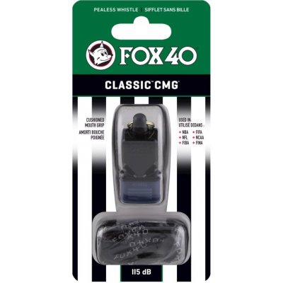 FOX 40 CLASSIC CMG Official Black na krk Píšťalka – Sleviste.cz