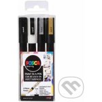 Uni Posca PC-3M 0,9 1,3 mm sada 4 ks – Zboží Živě