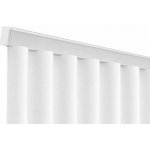 KovovégarnýžeCZ Kolejnice Heavy wave bílá lesklá 301-350cm – Sleviste.cz