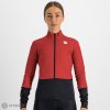 Bunda na kolo Sportful Total Comfort dámské tmavě červená