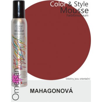 Omeisan Color & Style Mousse tužidlo mahagonové 200 ml