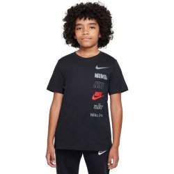 Nike NSW TEE LOGO Chlapecké triko černá