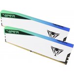 Patriot Viper Elite 5 DDR5 32GB 6200MHz/CL42/2x16GB/RGB/White PVER532G62C42KW – Sleviste.cz