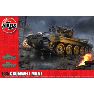 Airfix Classic Kit tank Cruiser Mk.VIII A27M Cromwell Mk.VI 1:35