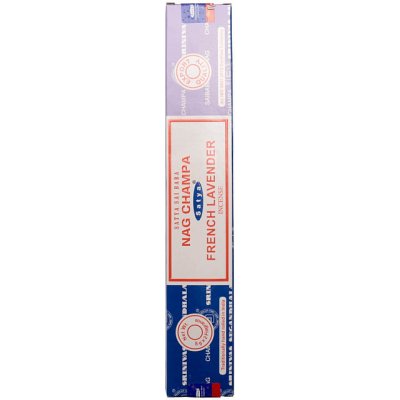 Satya vonné tyčinky Nag Champa and French lavender 2 x 8 g – Hledejceny.cz