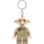 Přívěsek na klíče LEGO Harry Potter Dobby svítící figurka – Zboží Dáma