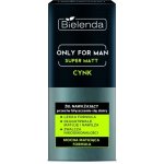Bielenda Only for Men Super Mat hydratační gel proti lesknutí pleti a rozšířeným pórům Zinc Magnesium Vitamin B3 D-Panthenol Anti-Sebum Complex 50 ml – Hledejceny.cz