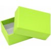 Dárkové tašky Stil Dárková krabička B0 - zelená - 7,5 x 5,5 x 3,5 cm