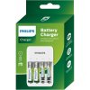 Nabíječka baterií Philips SCB4013NB/00 USB + 2x AA, 2x AAA