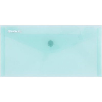 Obálka s drukem Donau průhledná, DL, PP, zelená – Zboží Živě