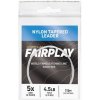 Příslušenství pro vlasce a ocelová lanka Cortland ujímaný návazec FairPlay Leader Clear 5 x 4,5 lb 9 ft