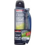 Dove Men+Care Elements Minerals+ Sage antiperspirant sprej 150 ml + holící strojek dárková sada – Zbozi.Blesk.cz