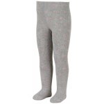 Sterntaler punčocháče termo froté zimní šedé srdíčka – Zboží Dáma