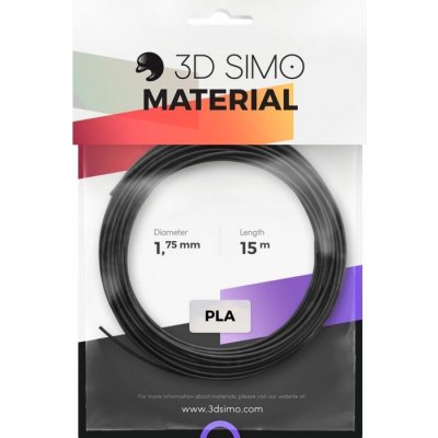 3DSimo NYLON MultiPro/KIT - 15m černá – Zboží Mobilmania