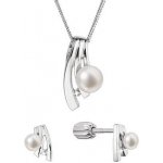 Pavona perlová souprava se zirkony a bílou říční perlou 29075.1B – Hledejceny.cz