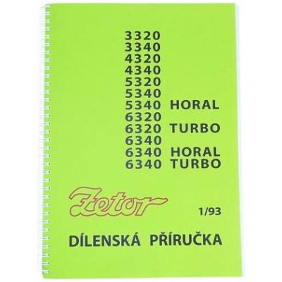 dílenská příručka 3320-6340 1/93 | Zboží Auto