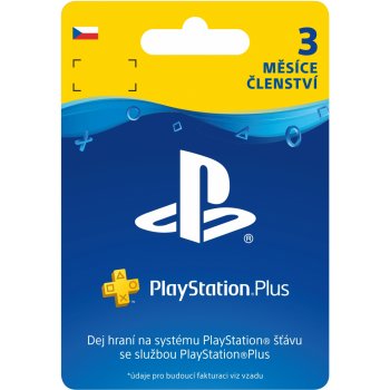 PlayStation Plus 3 měsíce