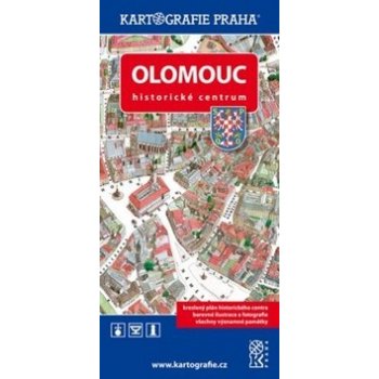 Olomouc Historické centrum: Kreslený plán - Kol.