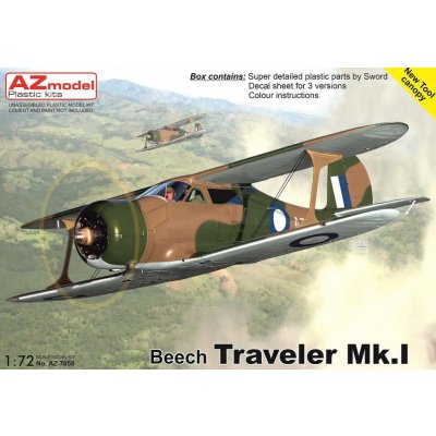 AZ Model AZ7858 Beech Traveler Mk.I 1:72