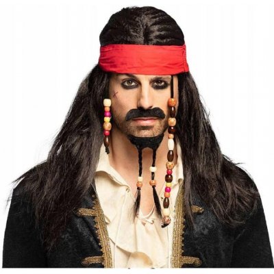 Paruka + vousy Pirát – Sleviste.cz