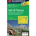 Kompass 686 Val di Fassa turistická mapa 1:25t. – Hledejceny.cz
