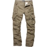 Kalhoty Vintage Industries Reef olivově zelené – Sleviste.cz