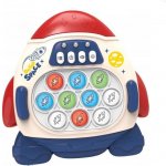 Woopie Elektronická Pop-it Raketa červená – Sleviste.cz