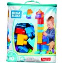 Mega Bloks Mega Kostky v plastovém pytli 80 ks