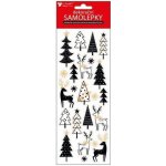 Anděl Přerov Samolepky s ražbou v lesku jeleni 105 x 305 cm – Hledejceny.cz